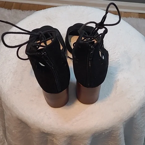 Nine West Women's Suede Strappy PeepToe - Picture 5 of 12